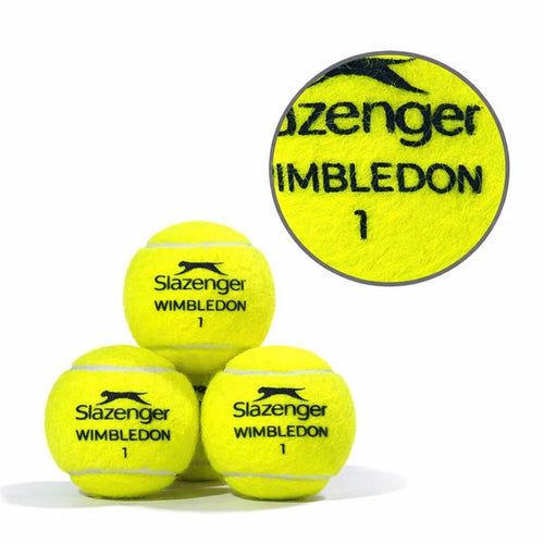 Slazenger Wimbledon Tennis Balls - 1 Can (4 Balls)